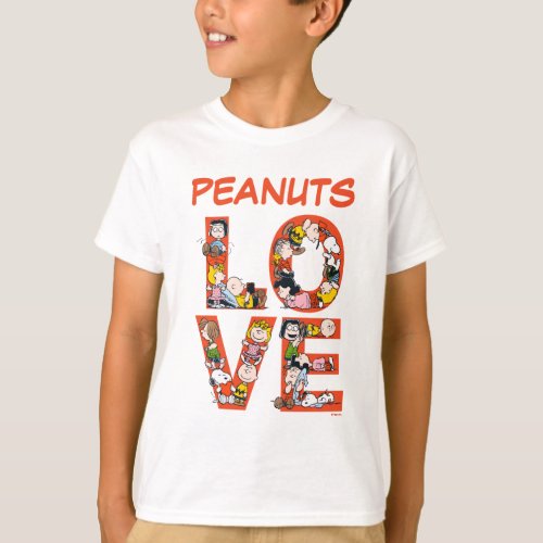 Peanuts _ LOVE T_Shirt