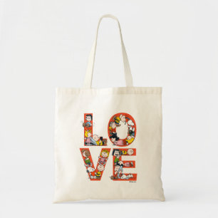 Peanuts - LOVE Tote Bag