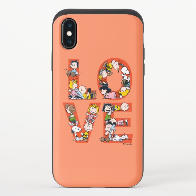 Peanuts - LOVE Uncommon iPhone Case (Back)
