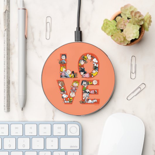 Peanuts - LOVE Wireless Charger (Desk)