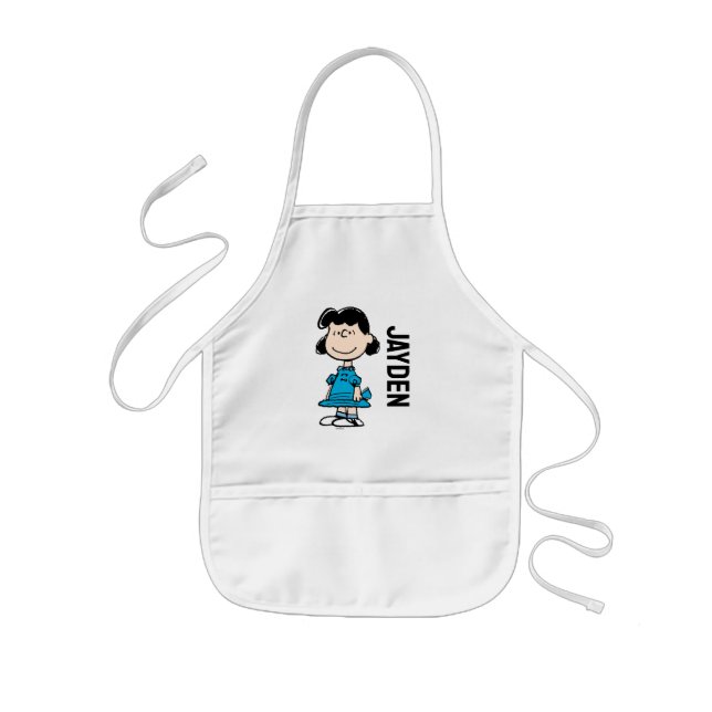 PEANUTS | Lucy | Add Your Name Kids' Apron (Front)