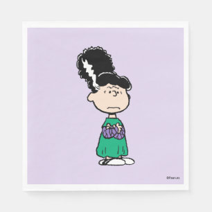 Peanuts Lucy Bride Of Frankenstein Halloween Napkins