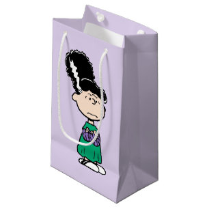 Peanuts Lucy Bride Of Frankenstein Halloween Small Gift Bag