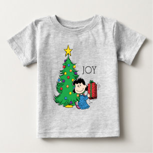 Peanuts Lucy Christmas Tree Baby T-Shirt