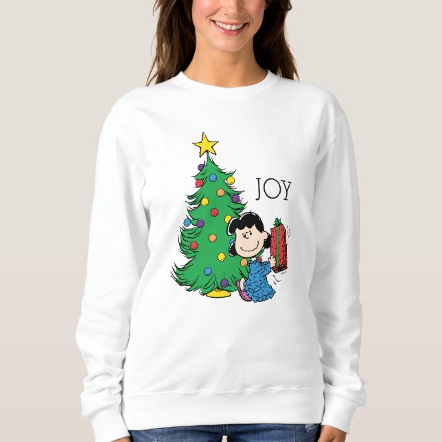 Peanuts | Lucy Christmas Tree Sweatshirt (Front)