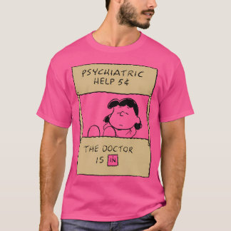Peanuts - Lucy Doctor Is In T-Shirt
