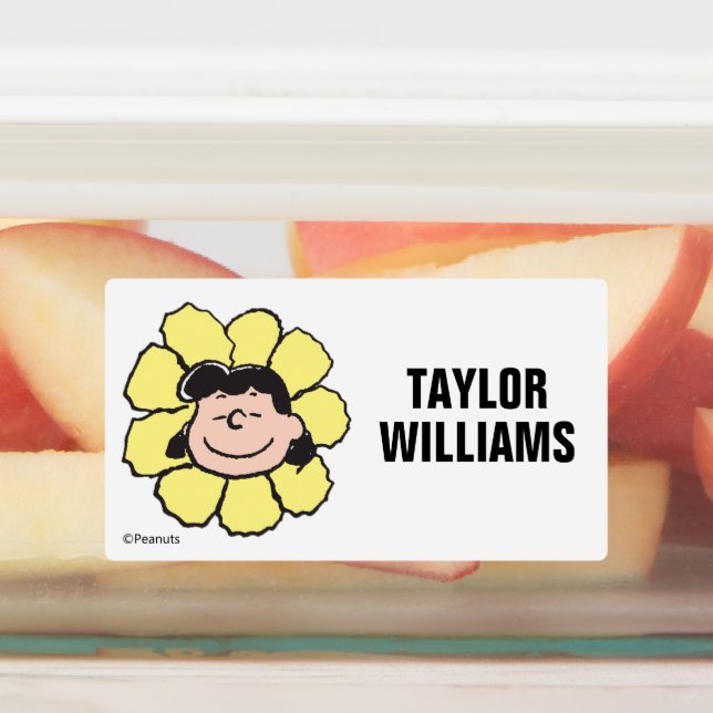Peanuts | Lucy Flower Kids' Labels (Affixed)