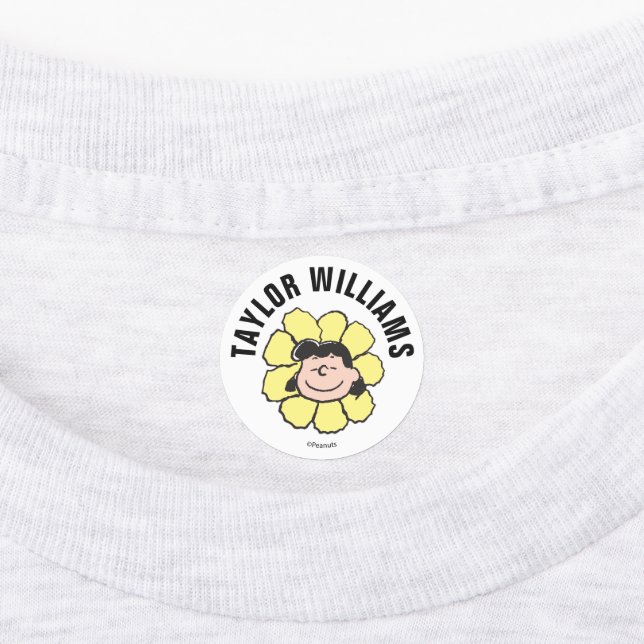 Peanuts | Lucy Flower Kids' Labels (Affixed)