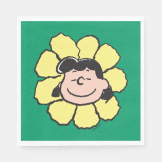 Peanuts | Lucy Flower Napkins