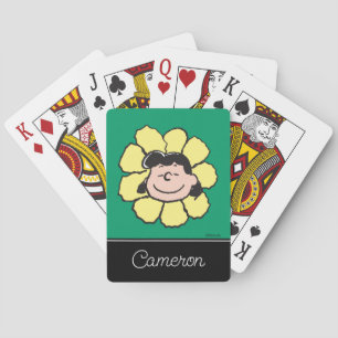 Peanuts Lucy Flower Playing Cards