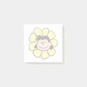 Peanuts Lucy Flower Post-it Notes