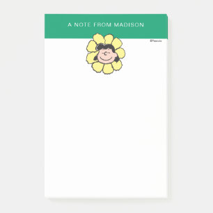 Peanuts Lucy Flower Post-it Notes