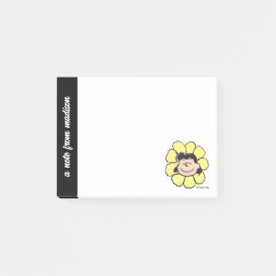 Peanuts Lucy Flower Post-it Notes