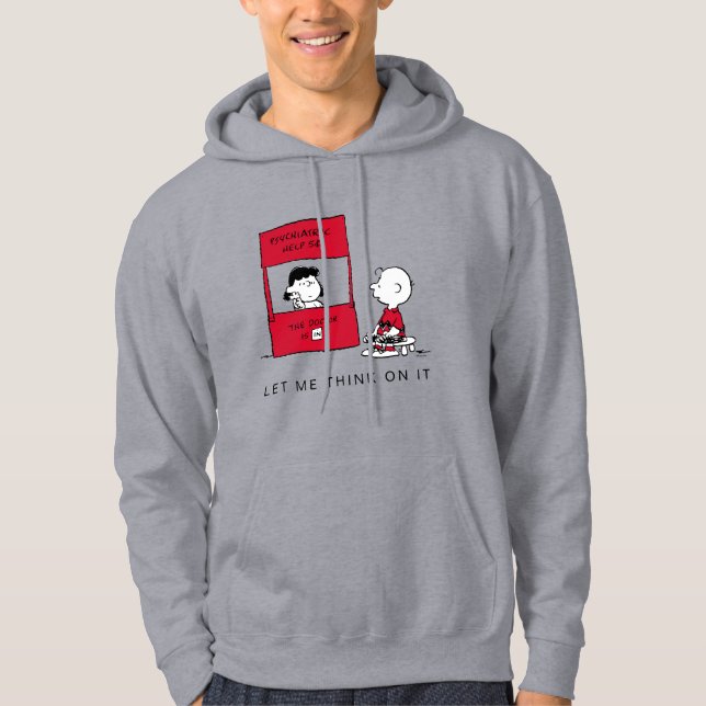 Peanuts | Lucy Gives Charlie Brown Advice Hoodie (Front)