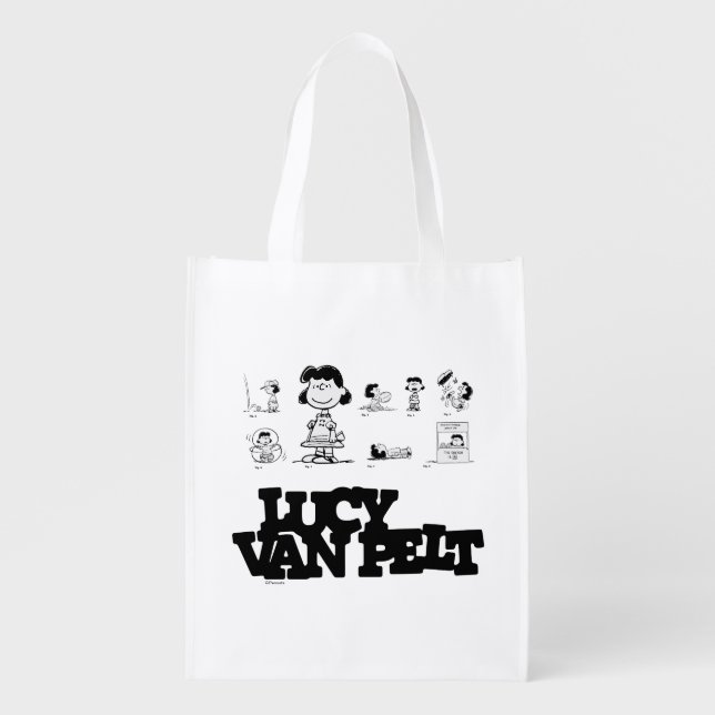 Peanuts | Lucy Grocery Bag (Front)