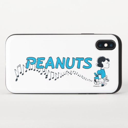 PEANUTS  Lucy  Her Musical Teddy Bear iPhone X Slider Case