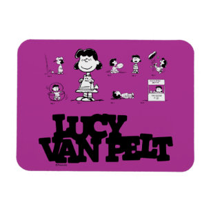 Peanuts   Lucy Magnet