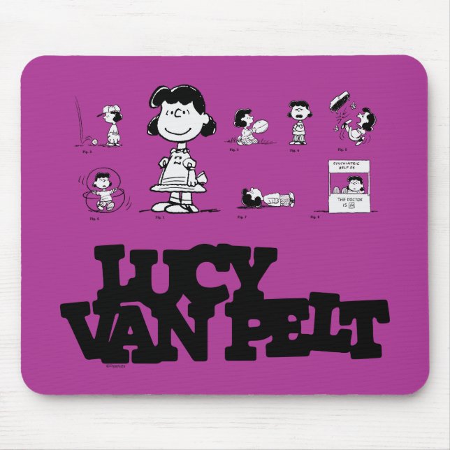 Peanuts | Lucy Mouse Pad (Front)