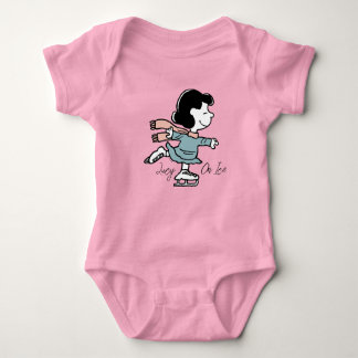 Peanuts | Lucy On Ice Baby Bodysuit