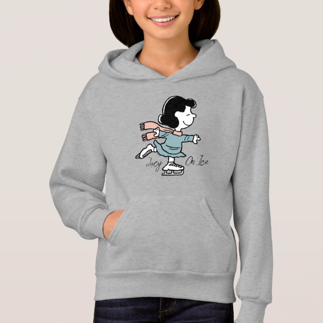 Peanuts | Lucy On Ice Hoodie (Front)