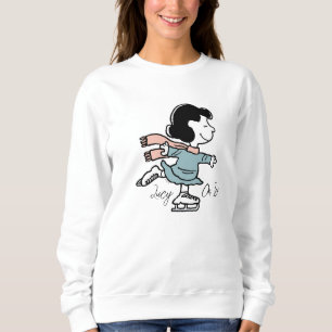 Peanuts   Lucy On Ice Sweatshirt