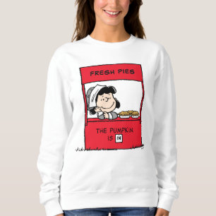 Peanuts Lucy Pilgrim Pie Stand Sweatshirt