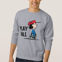 Peanuts | Lucy Playing Baseball Sweatshirt