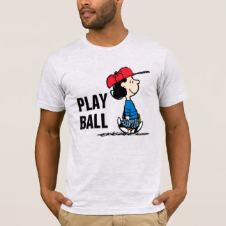 Peanuts | Lucy Playing Baseball T-Shirt