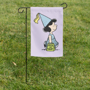 Peanuts Lucy Princess Costume Halloween Garden Flag