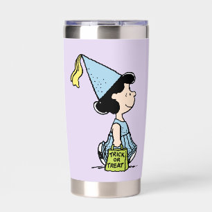 Peanuts Lucy Princess Costume Halloween Insulated Tumbler