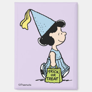 Peanuts Lucy Princess Costume Halloween Magnet