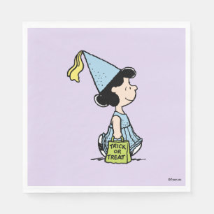 Peanuts Lucy Princess Costume Halloween Napkins