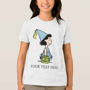 Peanuts Lucy Princess Costume Halloween Tri-Blend Shirt