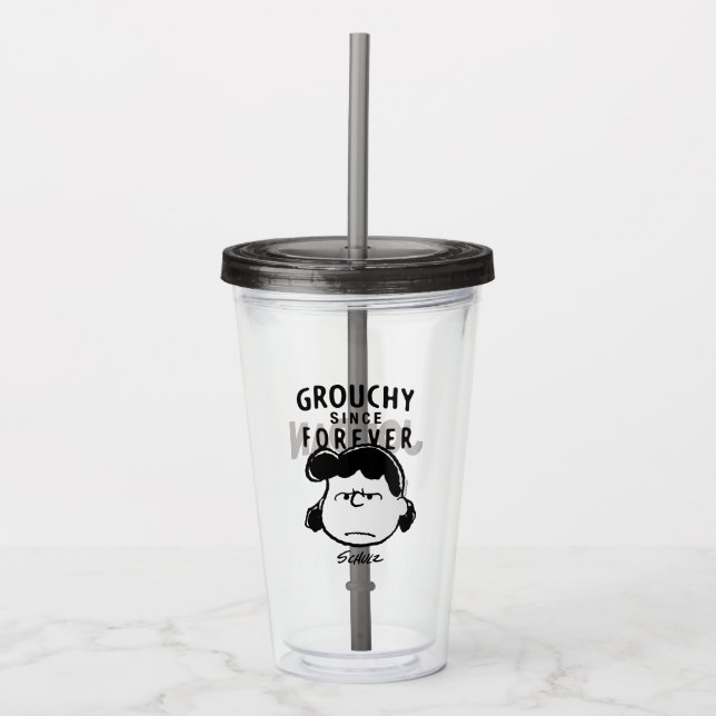 Peanuts | Lucy Since Forever Acrylic Tumbler (Front)