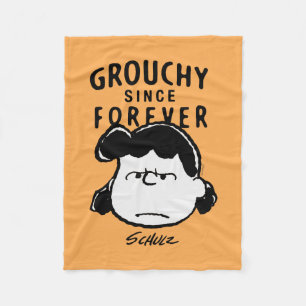 Peanuts   Lucy Since Forever Fleece Blanket