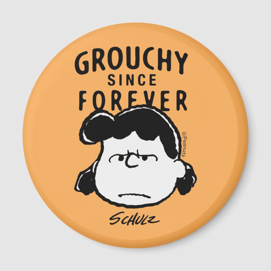 Peanuts | Lucy Since Forever Magnet (Front)