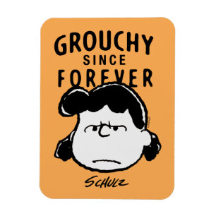Peanuts Lucy Since Forever Magnet