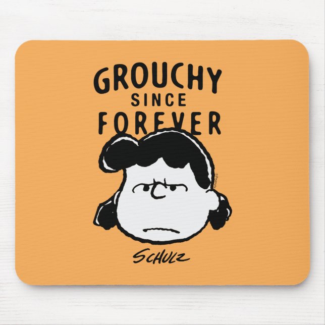 Peanuts | Lucy Since Forever Mouse Pad (Front)