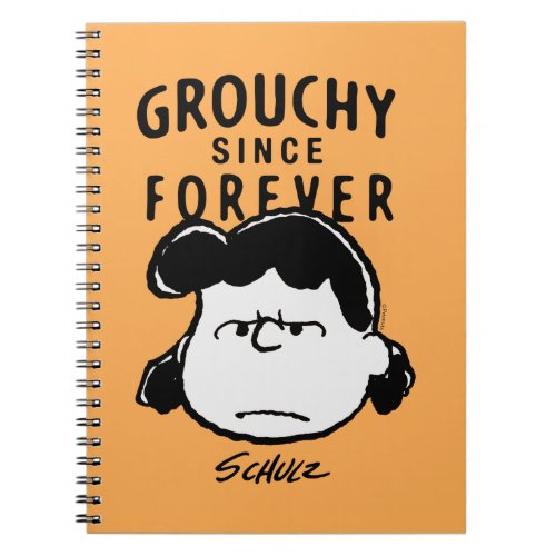 Peanuts  Lucy Since Forever Notebook
