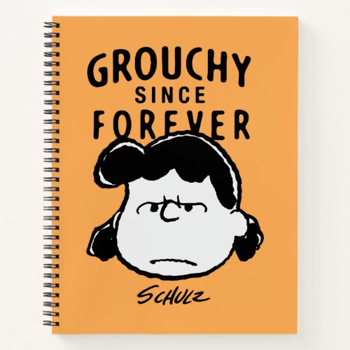 Peanuts  Lucy Since Forever Notebook