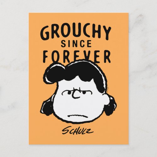 Peanuts  Lucy Since Forever Postcard