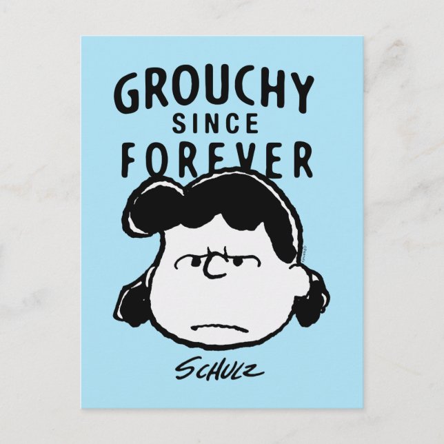 Peanuts | Lucy Since Forever Postcard (Front)