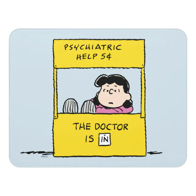 lucy doctor is in sign