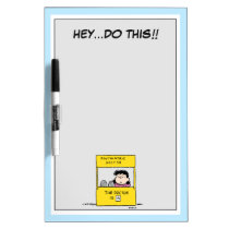 Peanuts | Lucy & the Doctor Is In Dry Erase Board