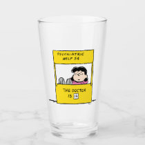 Peanuts | Lucy & the Doctor Is In Glass
