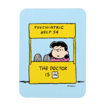 Peanuts | Lucy & the Doctor Is In Magnet