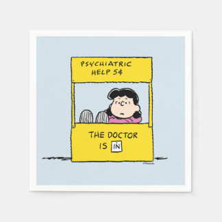 Peanuts | Lucy & the Doctor Is In Napkins