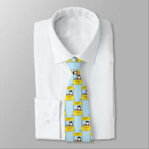Peanuts   Lucy & the Doctor Is In Neck Tie