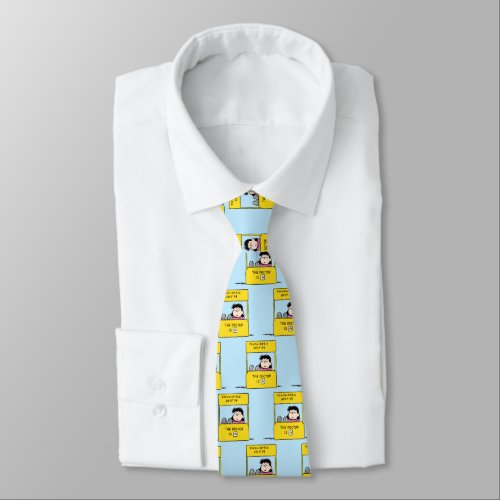 Peanuts  Lucy  the Doctor Is In Neck Tie