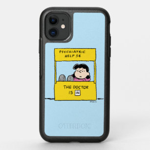 Peanuts   Lucy & the Doctor Is In OtterBox Symmetry iPhone 11 Case